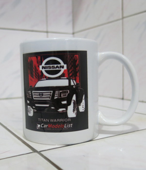 Original Nissan Titan Warrior Car Model Mug Original Nissan Titan Warrior Car Model Mug