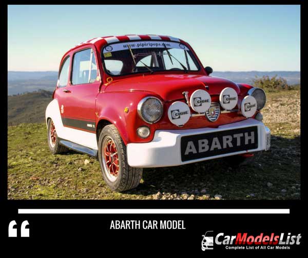 Abarth model