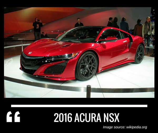 2016 Acura NSX