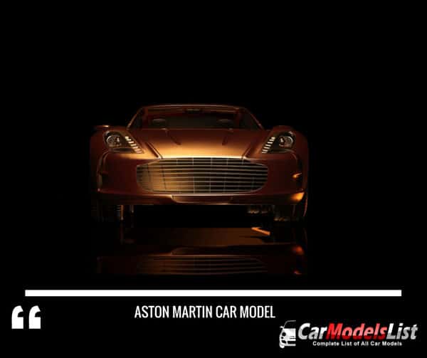 Aston martin model