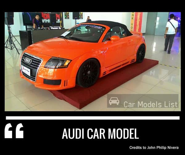 Audi car model