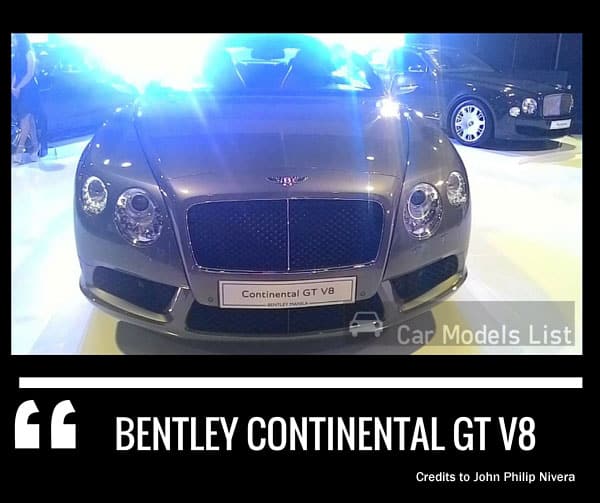 Bentley continental gt v8