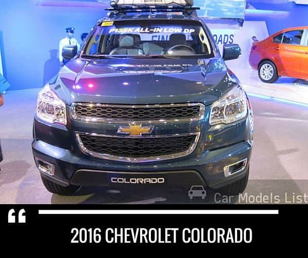 2016 chevrolet colorado