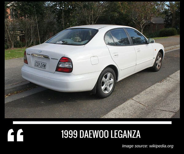 1999 Daewoo Leganza