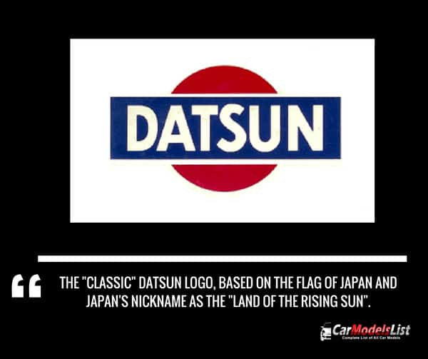 Datsun car logo