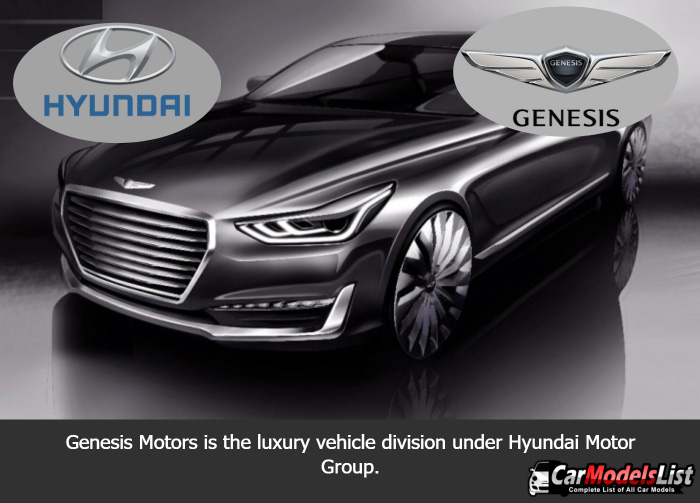 Genesis Motors is the luxury vehicle division under Hyundai Motor Group