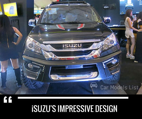 Isuzus impressive car model design