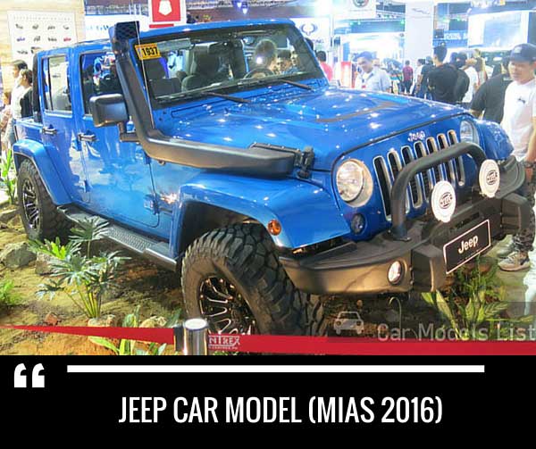 Jeep car model mias