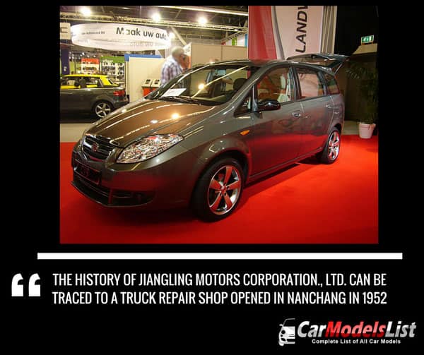 The history of JMC car company