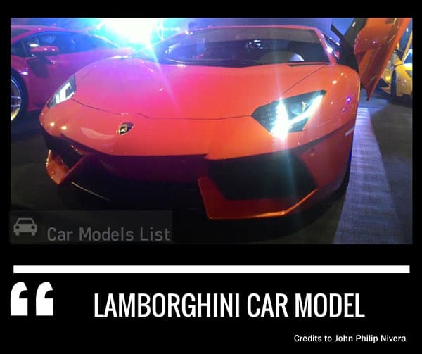 Lamborghini car model