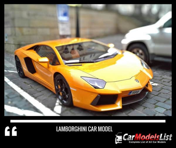 Lamborghini model