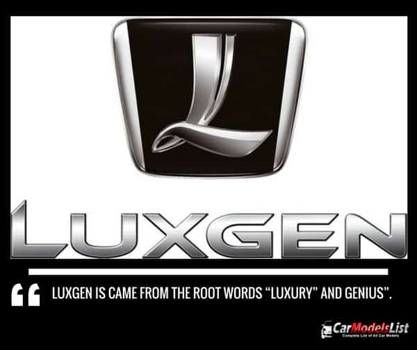 Luxgen logo meaning origin and description