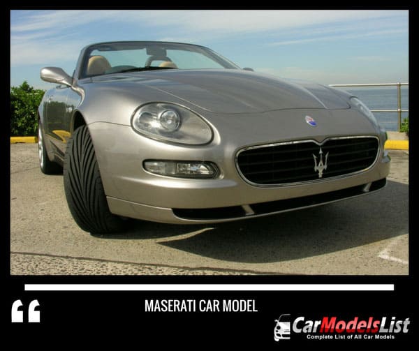 Maserati model