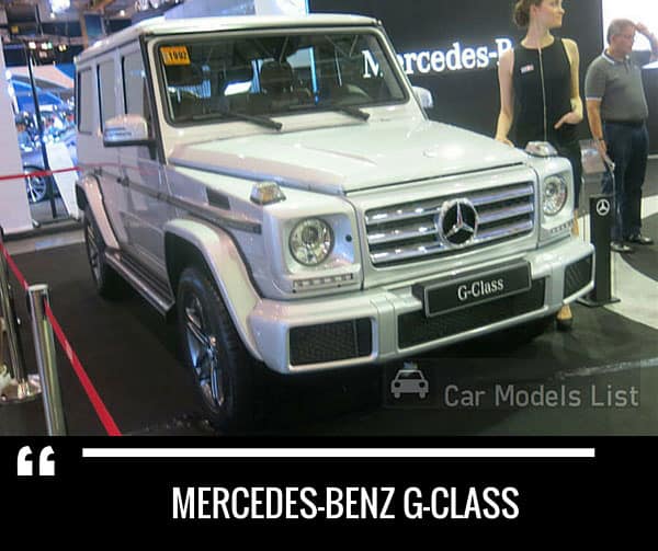 Mercedes benz g class car model