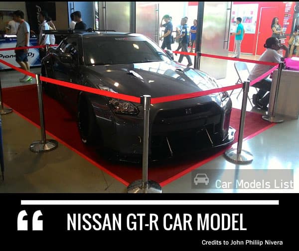 Nissan gtr car model