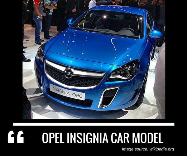 Opel Insignia car model