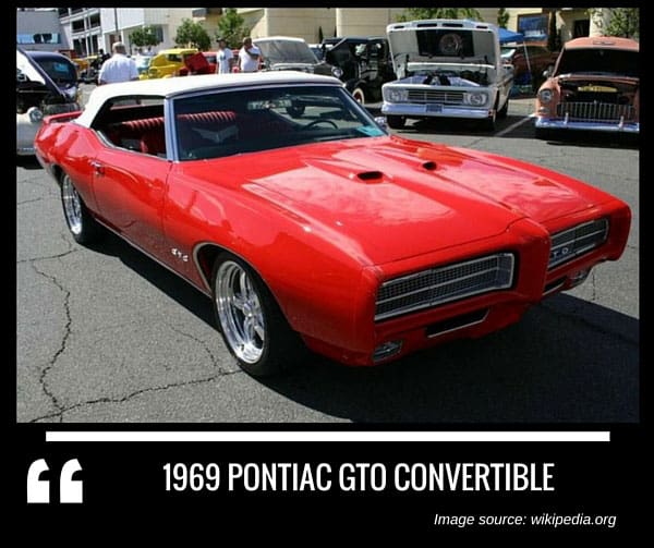 1969 Pontiac GTO convertible