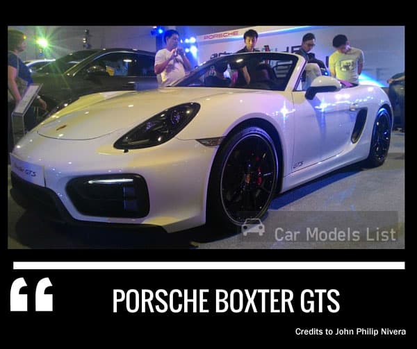 Porsche boxter gts