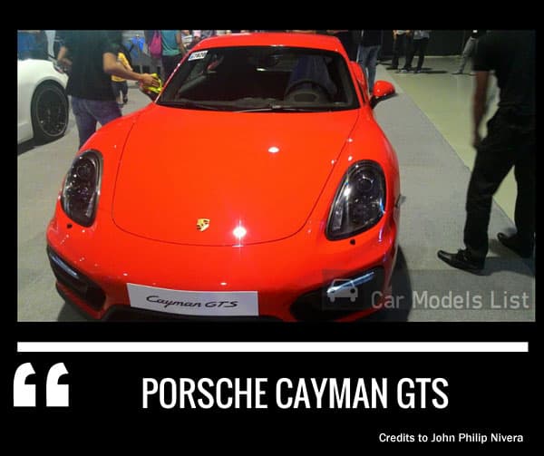 Porsche cayman gts