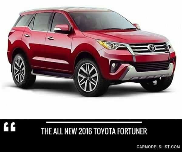 The All New 2016 Toyota Fortuner