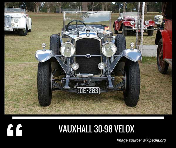 Vauxhall 30 98 Velox