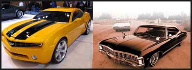 Chevrolet Camaro and Chevrolet Impala