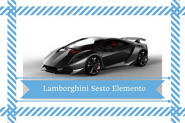 Lamborghini Sesto Elemento