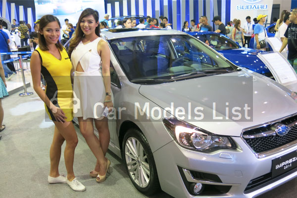 Lovely ladies of subaru cars