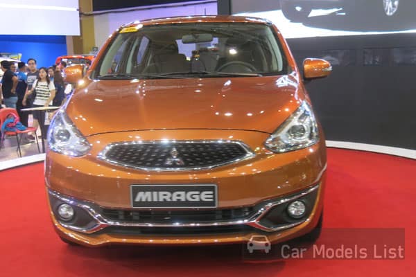 Mitsubishi Mirage Front View