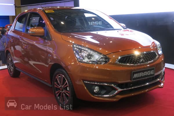 Mitsubishi Mirage Side View