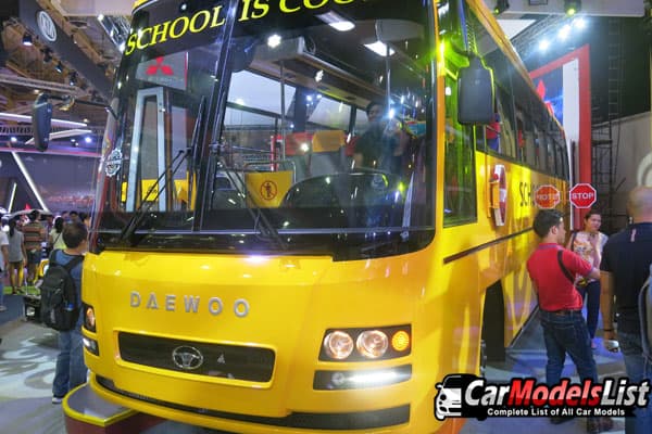 Daewoo bus models