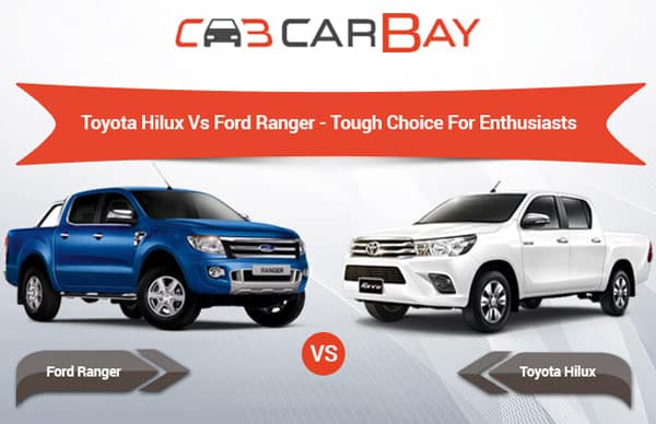 Toyota Hilux vs Ford Ranger - Tough Choice For Enthusiasts