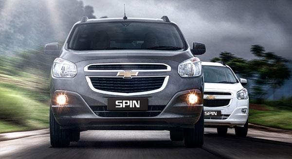 Chevrolet Spin Front View