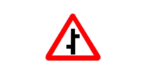 Intersection Road Sign
