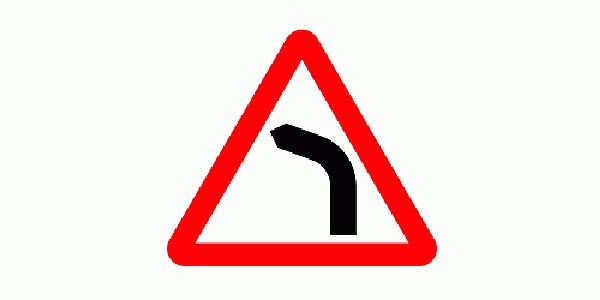Left Bend Sign