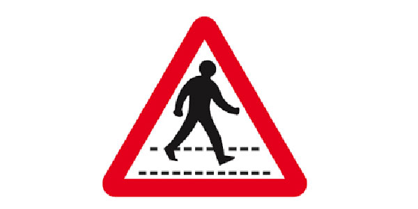 Pedestrian Sign