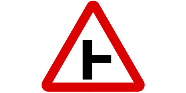 Road Right sign