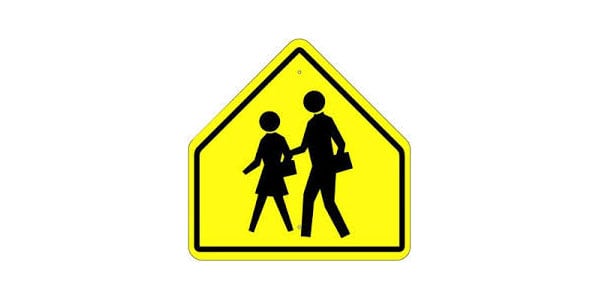 School Crossing Sign