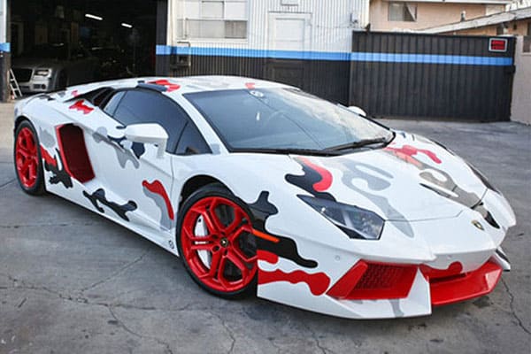 Chris Brown car