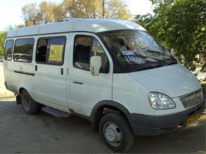 GAZelle minibus