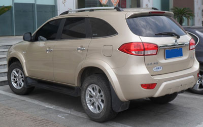 Jiangling Yusheng rear view Jiangling Yusheng rear view