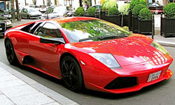 Lamborghini Murcielago cherry red