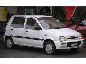 Perodua Axia Car Model