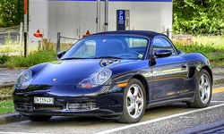 Porsche Boxster Blue