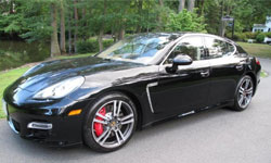 Porsche Panamera Turbo in Black