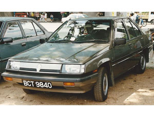 Proton Saga car model