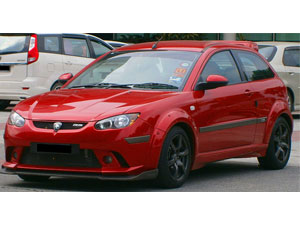 Proton Satria Neo car model Proton Satria Neo car model