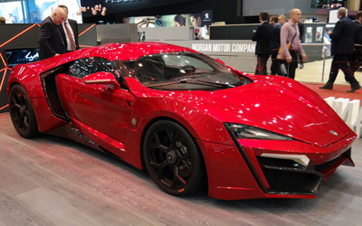 Red Lykan HyperSport Red Lykan HyperSport