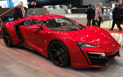 Red Lykan HyperSport