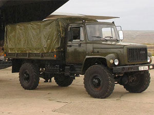 four wheel drive truck Sadko